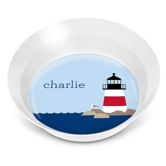Lighthouse Children's Melamine Bowl